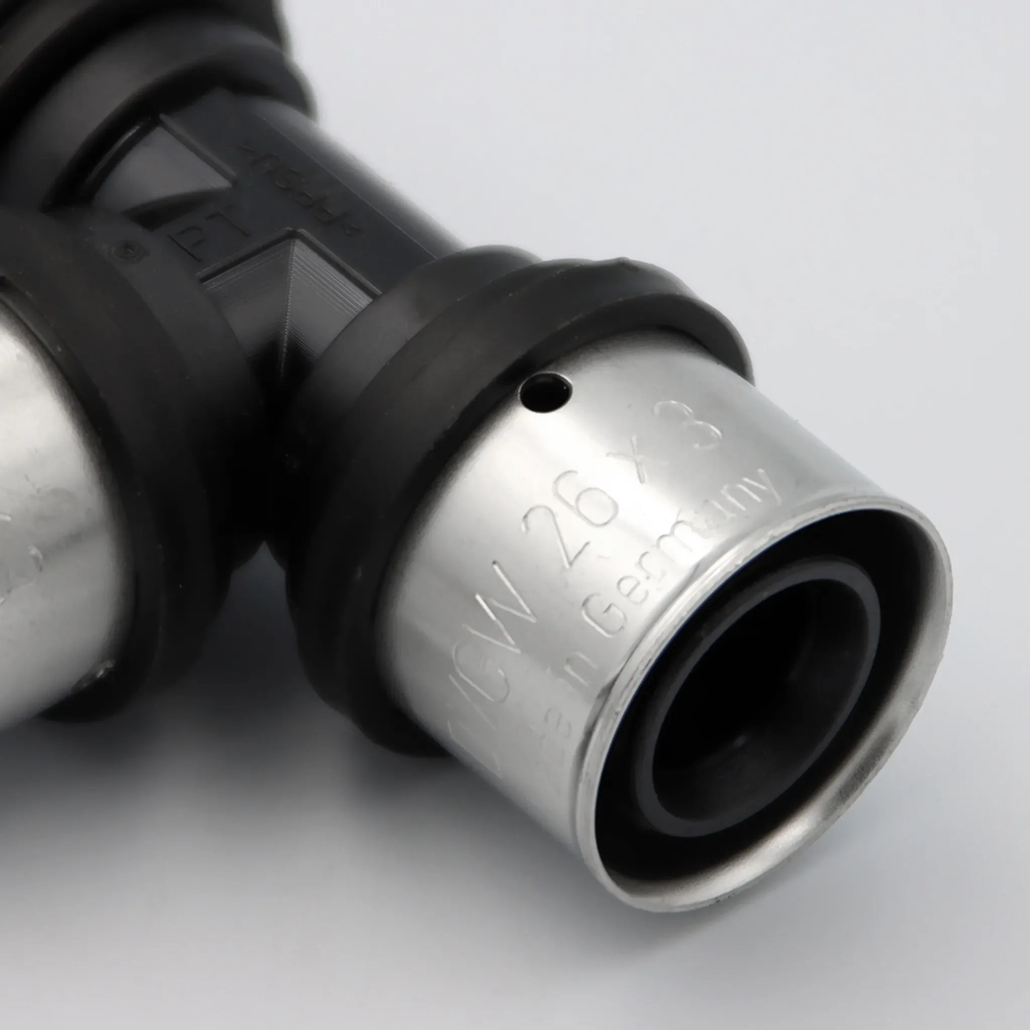 Pipetec Press-T-Stück PPSU 16 × 2 mm – allseitig gleich
